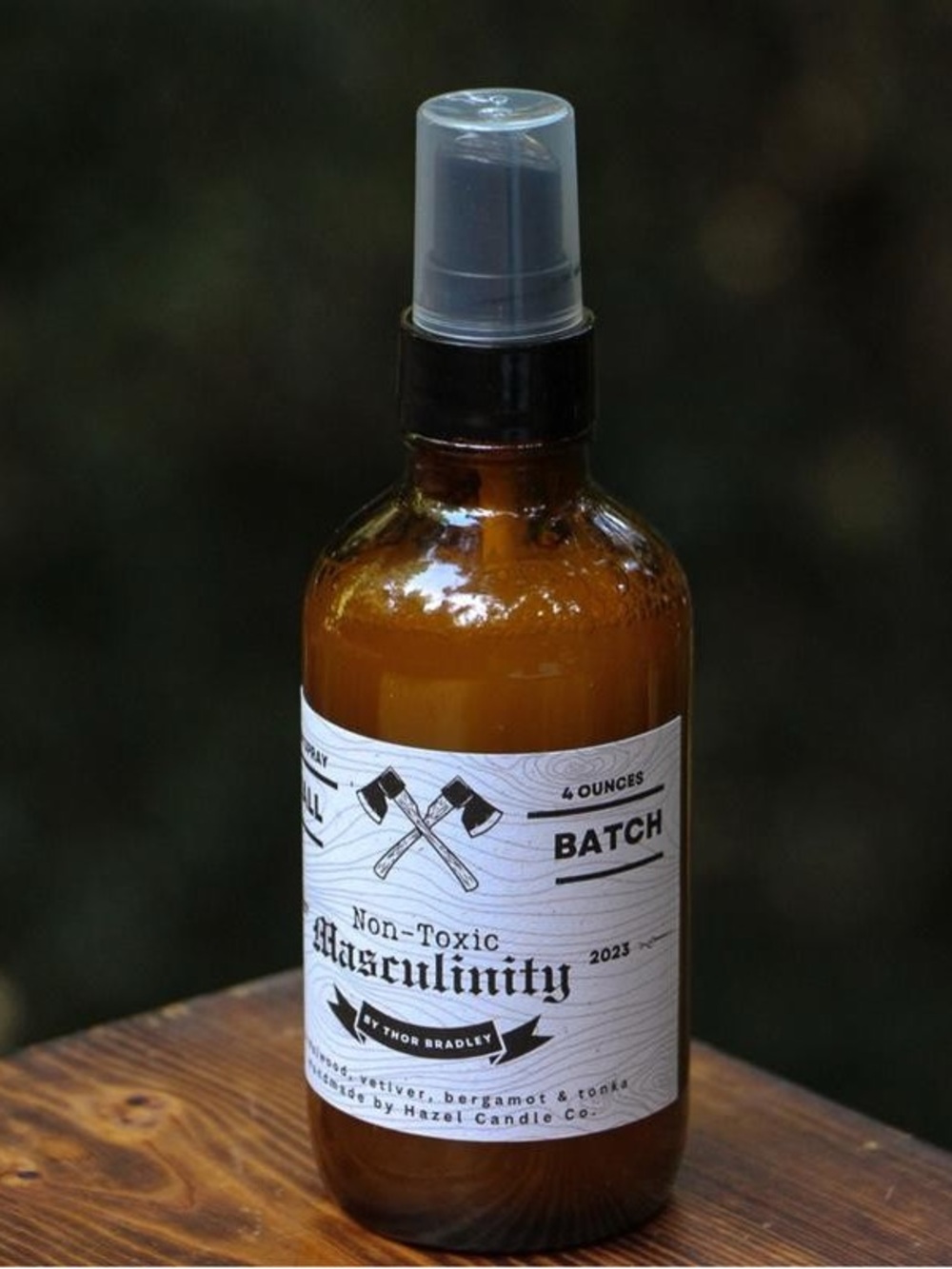 Non-Toxic Masculinity Spray - Thoren Bradley- Amber